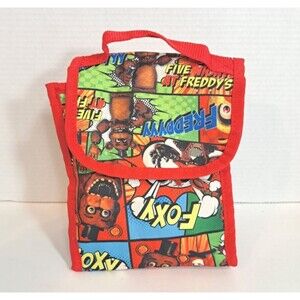 Five Nights At Freddys Fold Up Lunch Box Bag Wallet Combo Changeable Style